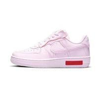 Nike Force 1 Fontanka PS Pink Foam Kids Sneakers University-Red Black DO6146-600 35