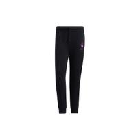 Adidas Neo Slim-Fit Athletic Track Pants With Cuffed Ankles Men Bottoms Black GP4842 M