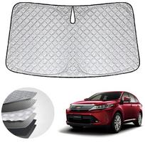 WAIROGA Toyota Harrier 60 serijos ASU / AVU / ZSU6# priekinis saulės skydelis, 6 sluoksnių sidabras