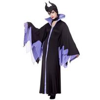 250,000 new Halloween, Sleeping Spell Zombie Witch Costume Dark Vampire Black and Blue Contrasting Witch Costume M juoda