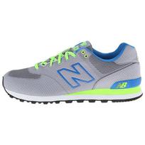 New Balance Nb 574 Woven Pack Retro Audinio Žemi Bėgimo Maratono Batai Vyriški kedai Pilki ML574ALL 41.5