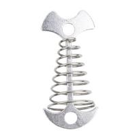 Deck Anchors Peg Windproof Fish Bone Tent Stakes Spring Buckles Wind Rope Anchors Camping Tent Peg Easy to Use sidabras