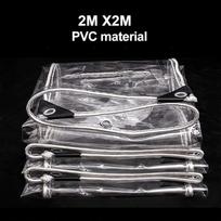 Waterproof Clear PVC Tarp Reinforced Vinyl Cover for Greenhouse, Porch Winter, Outdoor Equipment Windproof Snowproof Cover Patio skaidri