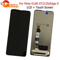 LCD Screen and Digitizer Full Assembly For Moto G100 XT2125, XT2125-4 Edge S