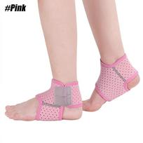 Kids Ankle Brace Supports Adjustable Breathable Stabilizer for Sports Dance Child Foot Protector Wraps S rožinė