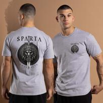 Sparta Bastion Australia TShirt 100 Cotton ONeck Short Sleeve Summer Casual Mens Tshirt Streetwear S gray