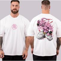 Dragon Ball Retro Printing Summer Tshirt Men Women Casual Sports Loose Comfortable Pure Cotton Oversized Short Sleeve Animation 4XL