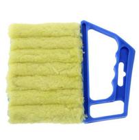 New Blind Blade Cleaner Double-Sided Cleaning Brush Crevice Cleaning Tool mėlyna