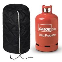 Insulated Thermal Cover For 11/13KG Gas Propane Bottle RV Caravan Camper Winter Outdoor Camping Barbecue Industrial Garden as photo brown