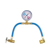 R134A Air Conditioner Gas Cooler Refrigerator Freon-Recharge Hose Kit AC Refrigerant Charging Hose with Measuring Gauge 1
