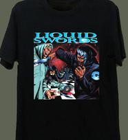 26 Liquid Swords Album Hip Hop Rap GZA T Shirt Gift For Fans All Sizes Unisex T-Shirt S įvairiaspalvis