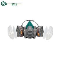 SATA HF0420 Daugkartinio naudojimo pusinė kaukė-respiratorius, rinkinys Standard white