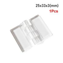10Pcs New Transparent Folding Hinge Acrylic Foldable Door Hinges Clear 270 Degree Furniture Hardware DIY Cabinet Door Box