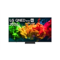 LG QNED 4k evo AI Mini LED TV | 75QNED8EB3A | 75 | Smart TV | webOS | UHD | Black | 75QNED8EB3A.AEU