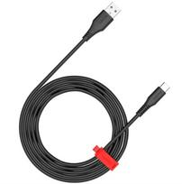 CANYON cable Onwire 18TP USB-A to USB-C 2m,18W TPE 2m Black | CNS-AC18SC20B
