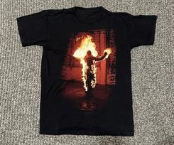 Rammstein marškinėliai Dydis S-5XL 1998 Mėlynojo metalo grupės T-shirt Fanmade Unisex Marškinėliai S įvairiaspalvis
