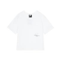 Nike Sportswear Swoosh Short Sleeve Crop Top Women Tops White CZ8912-100 XL