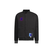 Adidas Neo Vibe Padded Jacket Solid Color Round Neck Button Cotton Coat Unisex Jacket Black IK5427 S