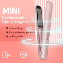 Mini Hair Straightener Curling Iron Ceramic Straightening Styling Tools Beard Straightener Instant Heating For Dry Hair