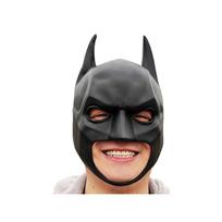 Two Styles Cosplay Movie Character Super Cool Bat Hero Funny Halloween Mask Half Face Head Cover Carnival Party Costume Props black