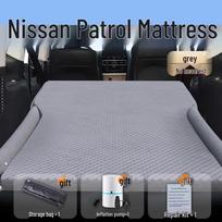 Nissan Patrol Y62 Car Mattress: Inflatable Trunk Sleeping Pad Standard pilka spalva