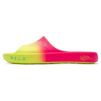 Puma Shibui Cat Slide Rick And Morty LaMelo Ball Unisex Saugiai Geltonos Rožinės Švytinčios Elektros Žalios Basutės 394167-01 EU 40.5 red