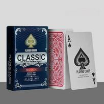 Atsparūs vandeniui PVC žaidimo kortos Plastikinės Patvarios Pokerio kortų žaidimai Žaidimo kortų stalo žaidimas vakarėliui Šeimos susibūrimams Suaugusiems Dovana raudona