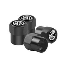 4 vnt. Automobilio emblema Ratų padangų vožtuvų dangteliai Dulkių apsauga Aksesuaras Morris Garages MG HS MG3 MG5 GT ZS 350 EHS Pilot Luxury MG7 MG4 gray