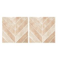 2 Pcs Wall Tile Stickers, Peel And Stick Backsplash, Self Adhesive Waterproof Kitchen Wall Tile Decals for Kitchen, Bathroom, Walls, Floors C