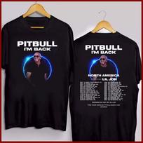 Pitbull I’m Back North America Tour 2026 City Dates Two Sided T-Shirt M