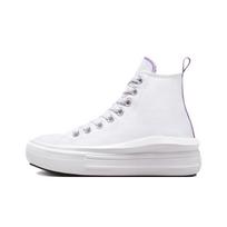 Converse Chuck Taylor All Star Move Platform GS White Pixel Purple Kids Sneakers A03667C 37 white