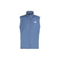 Adidas Over-The-Top Stripe Colorblock Zip-Up Vest Men Outerwear Blue IN1496 M