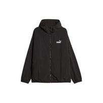 Puma Solid Color Logo Casual Zip-Up Hoodie Men Jackets Black 680350-01 XL black