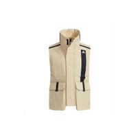 Adidas Utilitas Vest Outdoor Sports Stand Collar Quilted Vest Men Vests Prairie-Brown FT2466 S