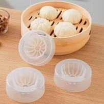 Garuose keptų bandelių gaminimo aparatas kiniškas Baozi dumpling Moon Cake formų kepimo įrankis beige