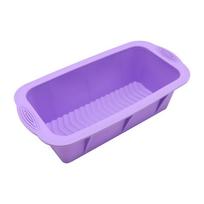 Heat-Resistant Silicone Cake Mold for Baking Light Purple kaip parodyta spalva