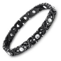 Removable Energy Magnet Bracelet Environmentally Friendly Alloy Diamond Adjustable Women's Bracelet