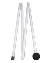 Aluminum Pole Shelter Tarp Pole Easily Install Silicone flat head