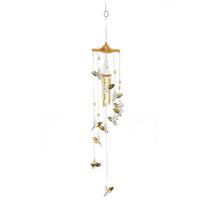 Angel Wind Chimes Bells Decor Aluminium Alloy 5 Tubes Memorial Wind Chimes Home Living Props Hanging Swing for Balcony Outdoor China Mainland
