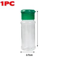 1/20Pcs Plastic Spice Jars Seasoning Shaker Jars Containers 100ml Storing Spice Powders Home Kitchen Storage Bottle Accessories white
