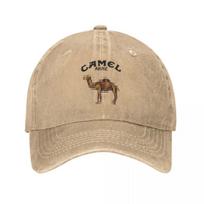 Camel Accessories Men Women Trucker Hat Animal Distressed Washed Caps Hat Vintage Outdoor Running Golf Adjustable Fit Headwear Adjustable
