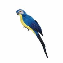 25cm/35cm/45cm/60cm Simulation Parrot Foam Garden Decorative Bird  Garden Ornament 25cm-blue