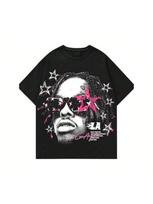 unisex's Graphic Tee Oversized Crewneck Short Sleeve Y2K T Shirt S įvairiaspalvis