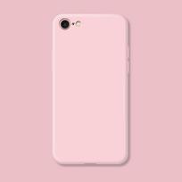 Dėklas, skirtas iPhone 7 8 SE 2020 2026, atsparus smūgiams TPU skysto silikono apsauginis galinis telefono dangtelis, skirtas iPhone SE 2020 2026, minkštas dėklas iphone SE 2022 šviesiai rausvos spalvos