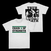 Chain Of Strength What Holds Us Apart T Shirt White All Size Gift For Fan FF146 Unisex T-Shirt S įvairiaspalvis