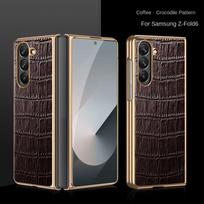 For Samsung Galaxy Z Fold 7 Case Luxury PU Leather Shockproof Protective Back Cover Case For Z Fold 7 6 5 4 3 Phone Shell Galaxy Z Fold6 kava