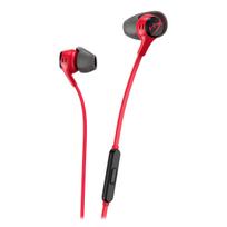 HyperX Cloud Earbuds 2 Wired Gaming Nintendo Switch Manufacturer for Remote Video Earphones, Red, In-line Microphone, Compatible, 2-Year Warranty,