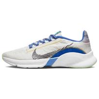 Nike  SuperRep Go 3 Flyknit Next Nature Sail Medium Blue Women Sneakers White Ghost-Green Black DH3393-102 36.5 white