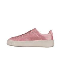 Puma Basket Platform Satin - Rožiniai Moteriški Kedai Sidabrinės-Rožinės Aukso Šnabždesio Baltos 365719-01 39 beige