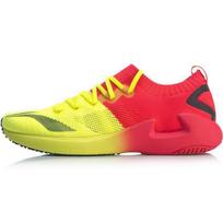 Li-Ning Chasing Wind Speed Anti-Slip Lightweight Low-Top Running Shoes Men sneaker Red ARBN237-10 41⅔